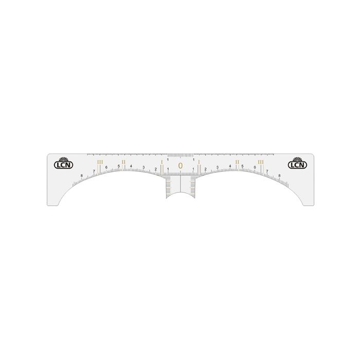 Eyebrow Ruler Sticker, 5 stk.