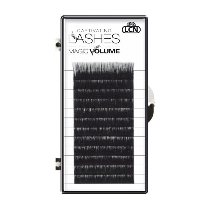 Magic Volume Lashes enkelt bakke 9 mm, 12 rækker