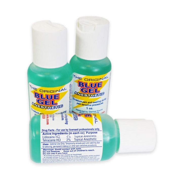 Blue Gel, Anesthetic 30 ml.