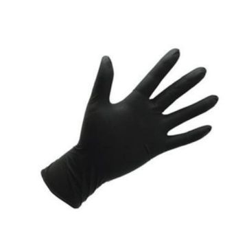 Nitril handsker, sort - M, 200 stk. pr. pk