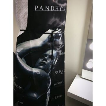 PANDHY'S™ Apron Sugaring Lady,black - forklæde
