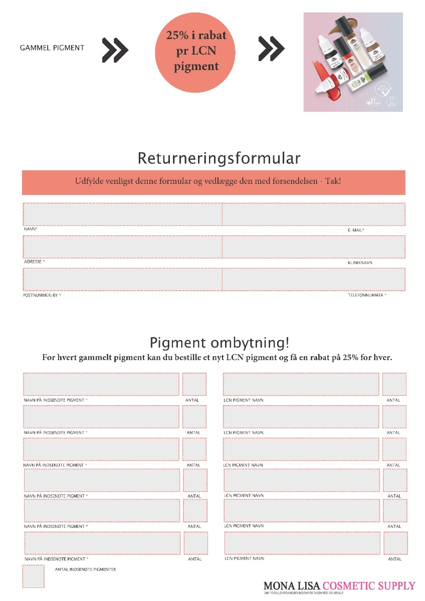 PMC ombytningsformular